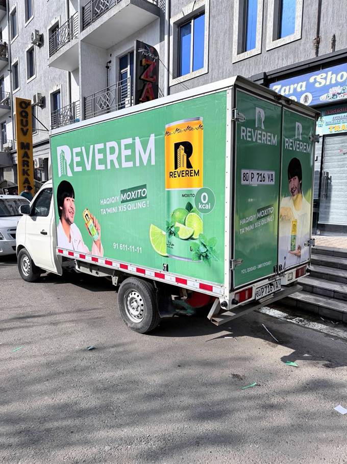 Avto branding — Reverem, Buxoro