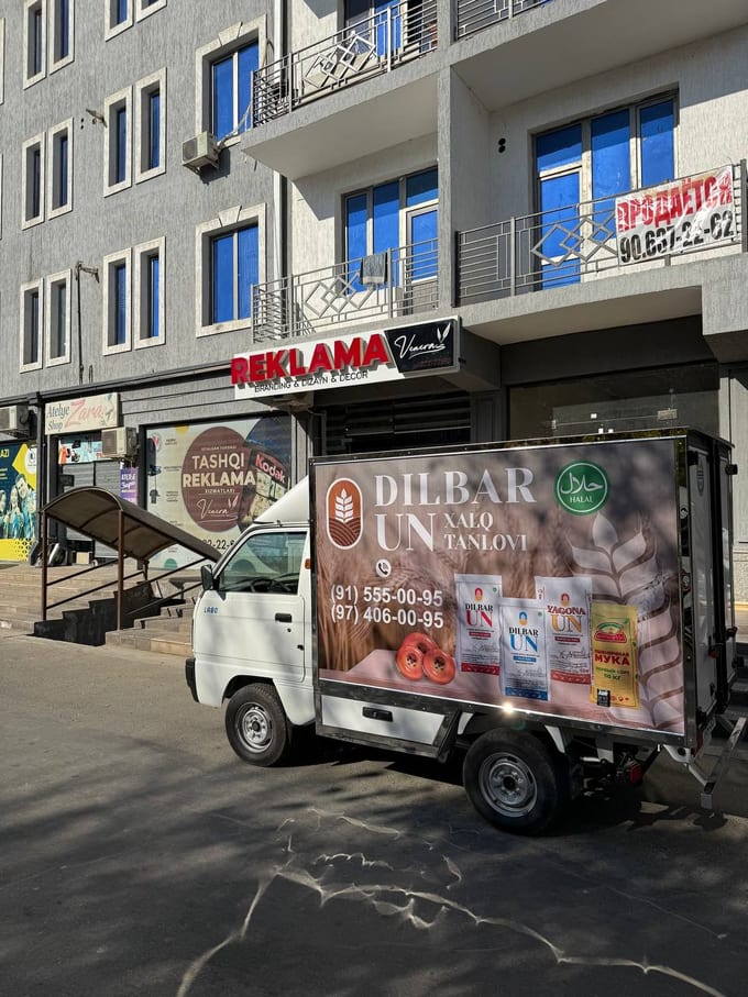 Avto branding — Dilbar Un, Buxoro