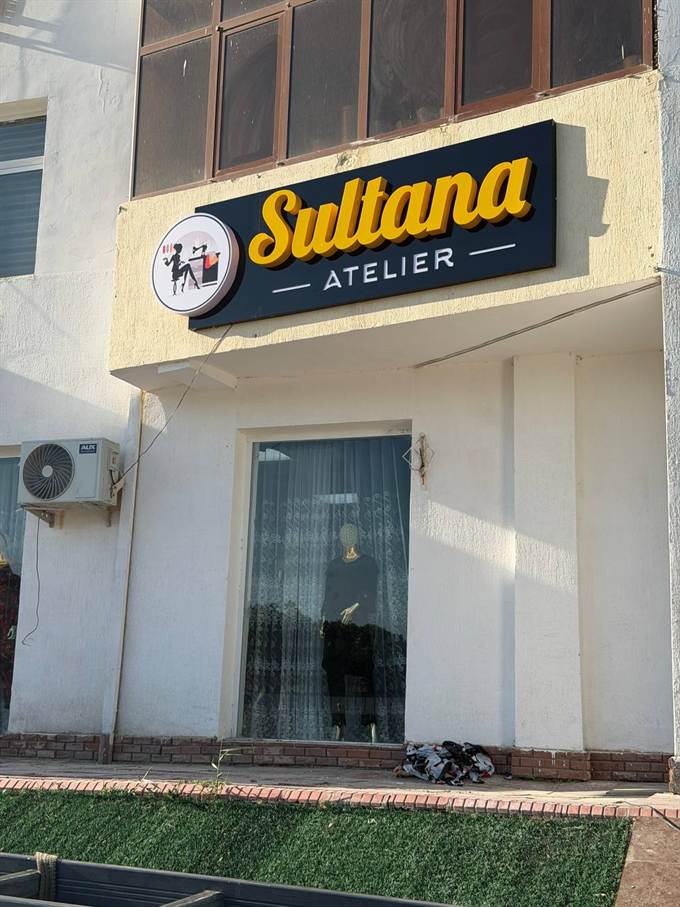 Hajmli harflar — Sultana Atelier, Buxoro